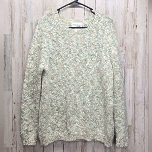 NWT Alfred Dunner Sweater L XL Cottagecore Coastal Grandma Casual